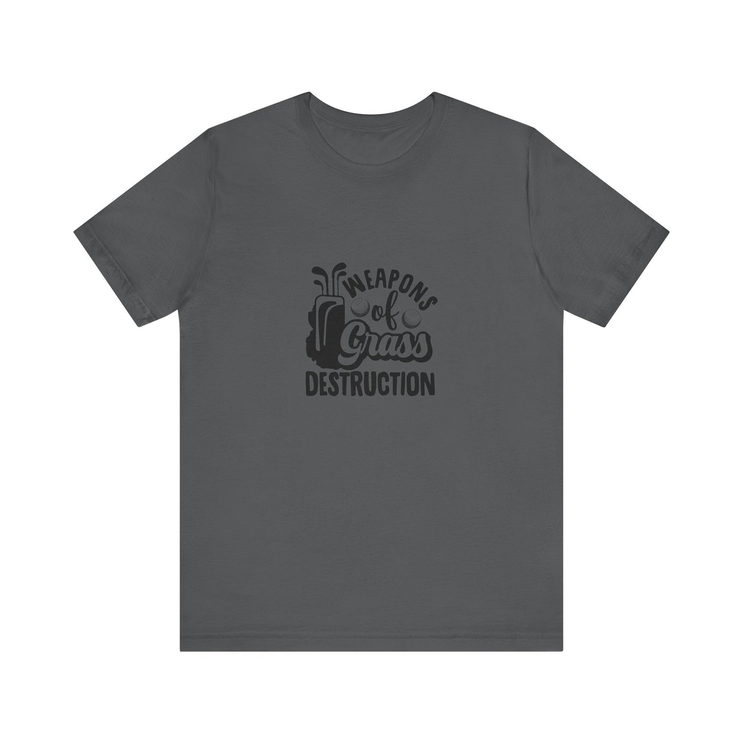 Weapons of grass destruction - Golf - Jersey Short Sleeve Tee