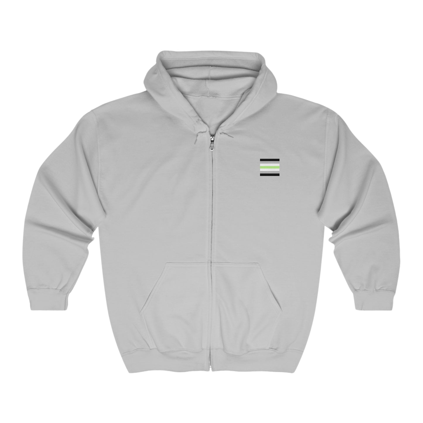 Agender -  Heavy Blend™ Full Zip Hooded Sweatshirt