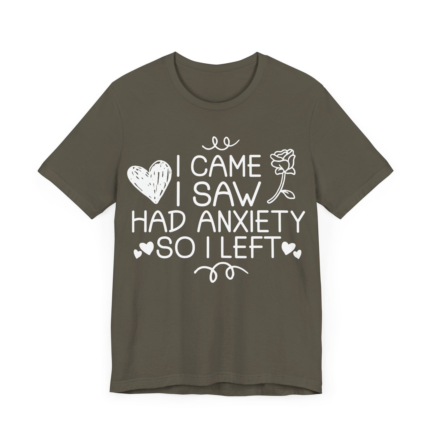 Funny Anxiety - Jersey Short Sleeve Tee