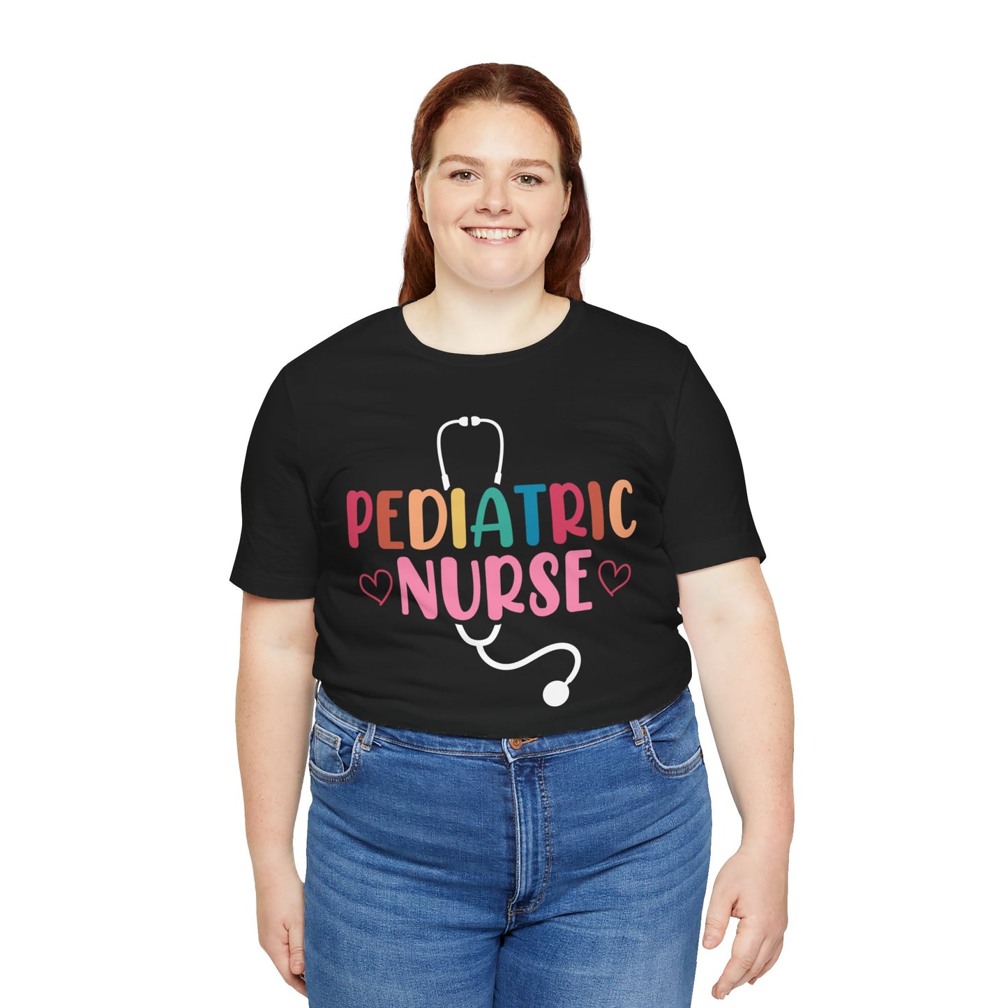 Pediatric Nurse - Unisex Jersey Short Sleeve Tee