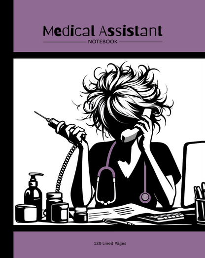 Medical Assistant Notebook 6 | 8.5 x 11 inch