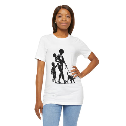 Mother w/children -  Jersey Short Sleeve Tee | 1