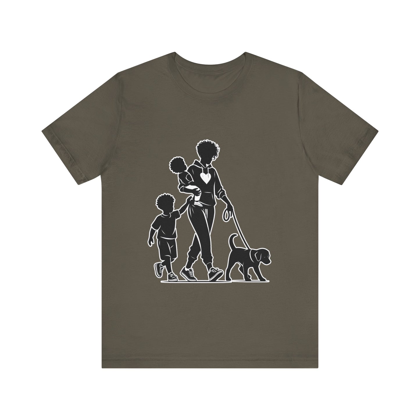 Mother w/children -  Jersey Short Sleeve Tee | 1