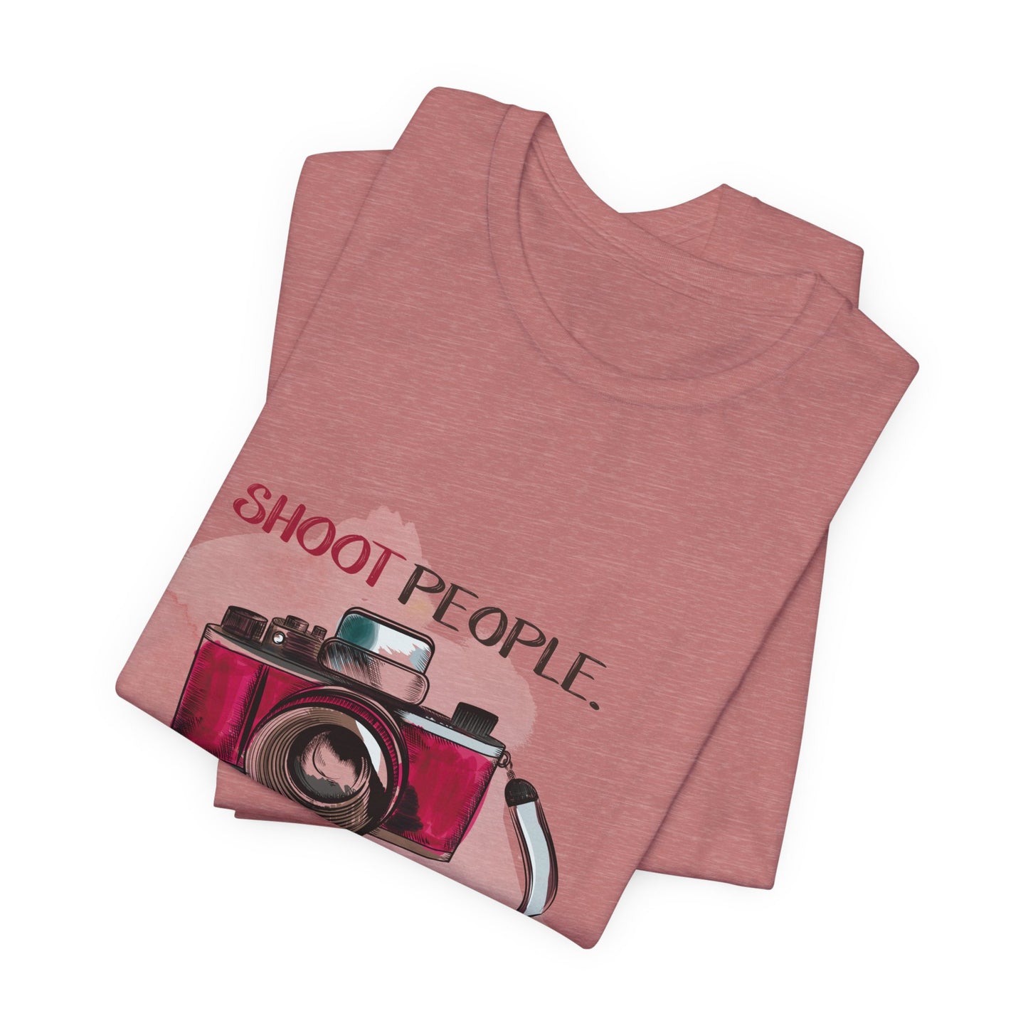 I shoot people - Camera Humor - Jersey Short Sleeve Tee | 1