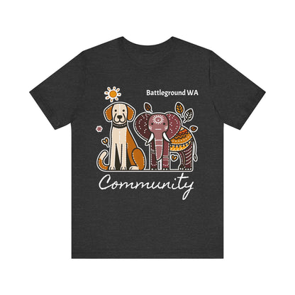 Community - Battleground, WA - Jersey Short Sleeve Tee