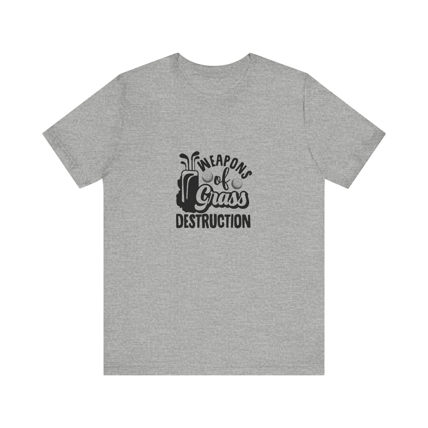 Weapons of grass destruction - Golf - Jersey Short Sleeve Tee