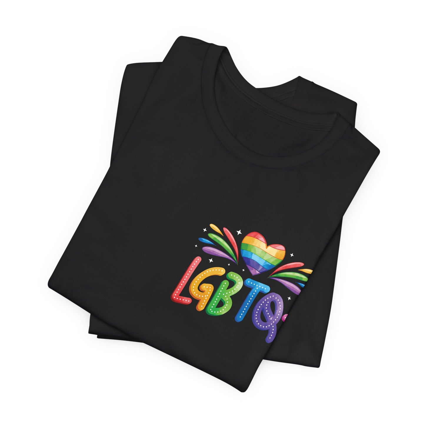 LGBTQ+ - Jersey Short Sleeve Tee