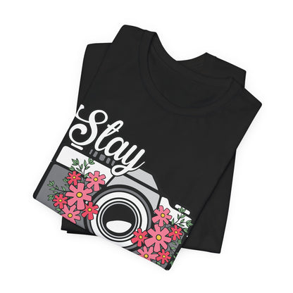 Stay focused - Camera  - Jersey Short Sleeve Tee | 4