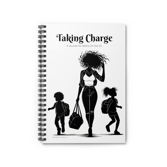 Mom Journal - Taking Charge - Spiral - Ruled Line | 3