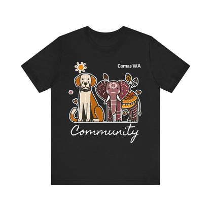 Community - Camas, WA - Jersey Short Sleeve Tee