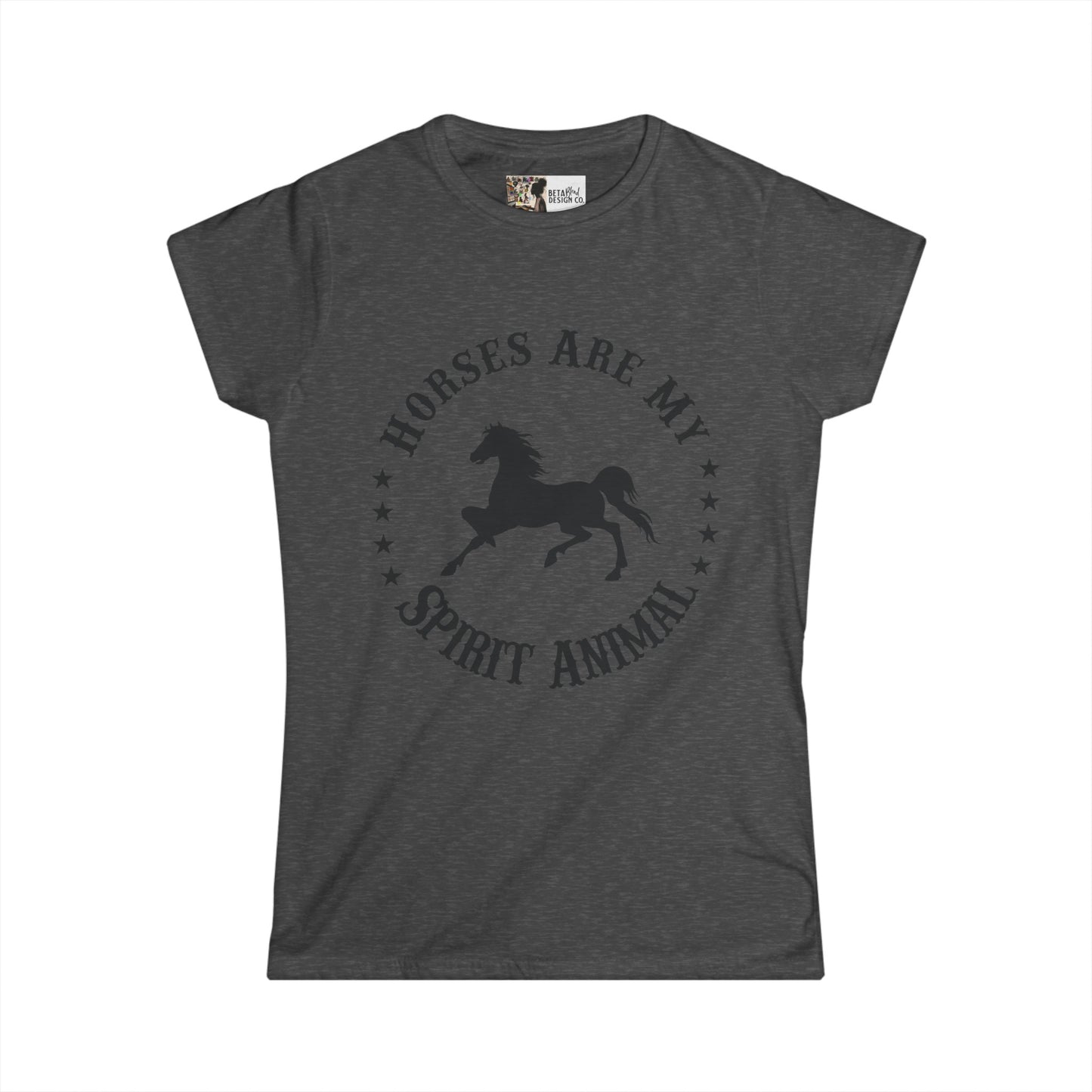 Horse - Women's Softstyle Tee | 1