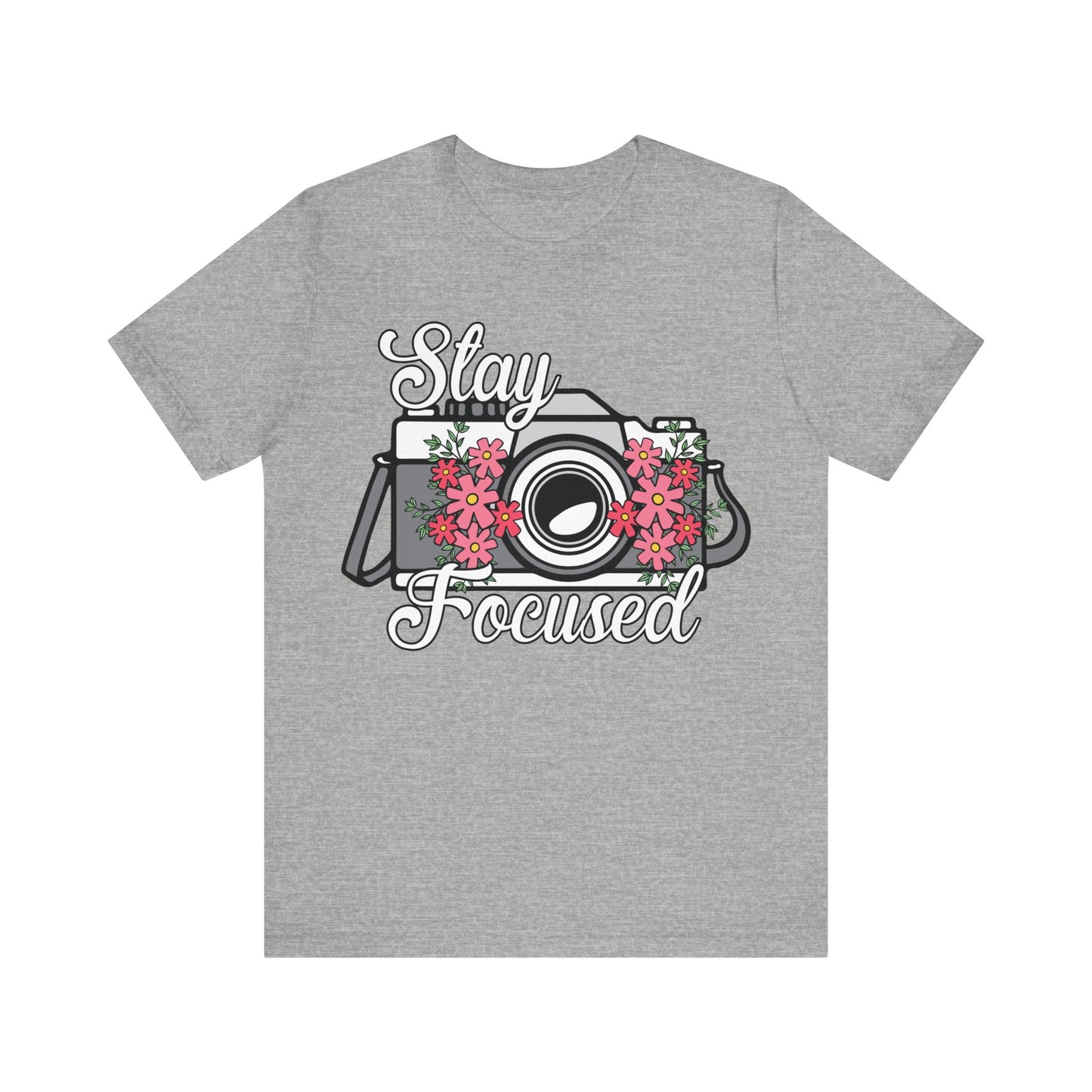 Stay focused - Camera  - Jersey Short Sleeve Tee | 4