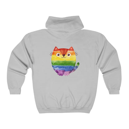 Pride -  Heavy Blend™ Full Zip Hooded Sweatshirt