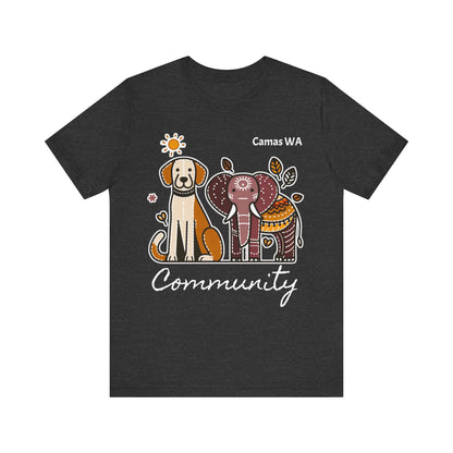 Community - Camas, WA - Jersey Short Sleeve Tee