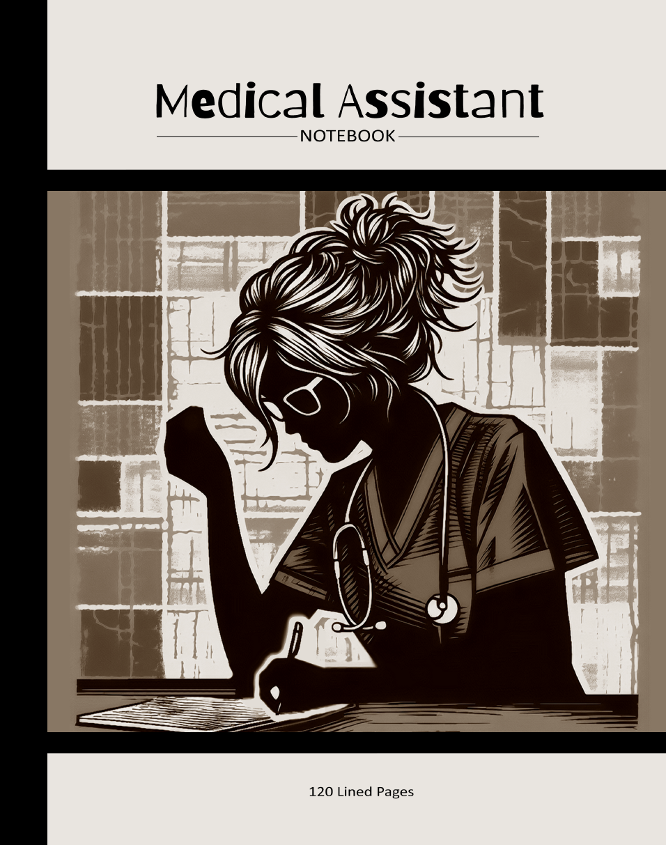 Medical Assistant Notebook 8 | 8.5 x 11 inch