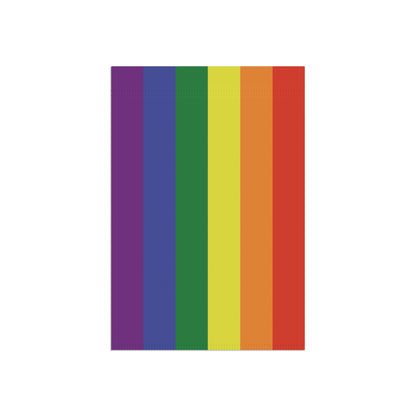 Traditional Pride Flag for Garden & House Banner