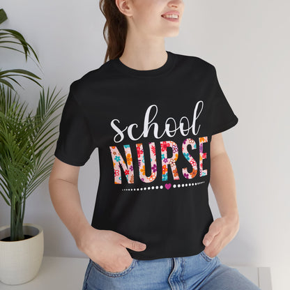 School nurse - Unisex Jersey Short Sleeve Tee