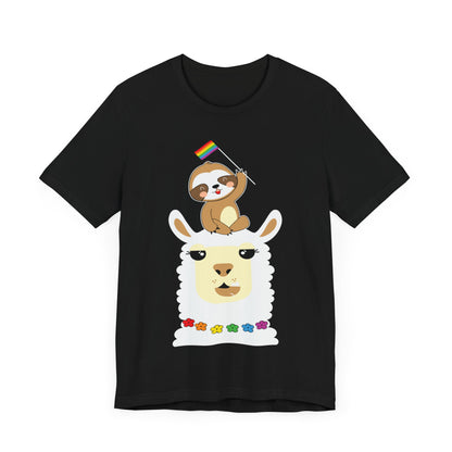 Llama Pride -  Jersey Short Sleeve Tee