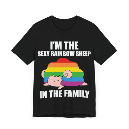 Rainbow Sheep -  Jersey Short Sleeve Tee