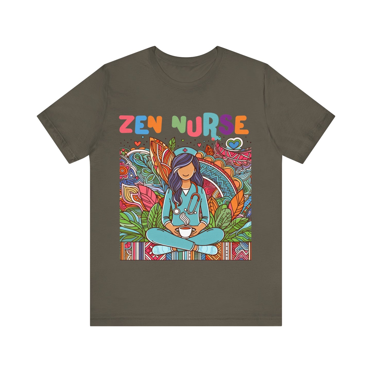 Zen Nurse - Unisex Jersey Short Sleeve Tee