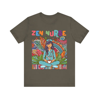 Zen Nurse - Unisex Jersey Short Sleeve Tee