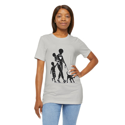 Mother w/children -  Jersey Short Sleeve Tee | 1