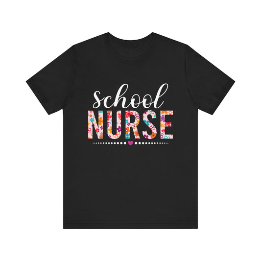 School nurse - Unisex Jersey Short Sleeve Tee