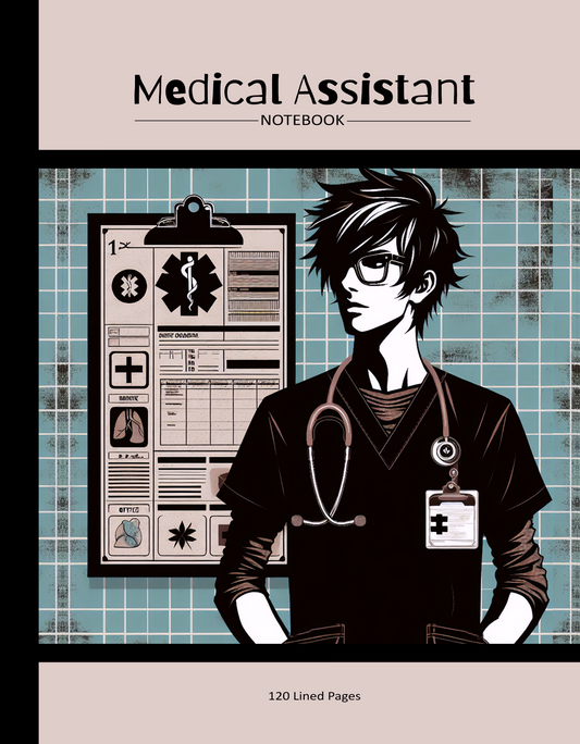 Medical Assistant Notebook 9 | 8.5 x 11 inch