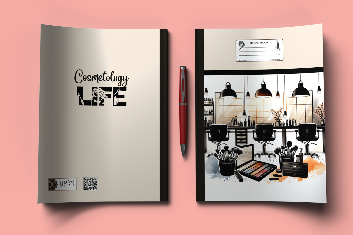 Cosmetology Student Notebook 1 | 6x9 inch