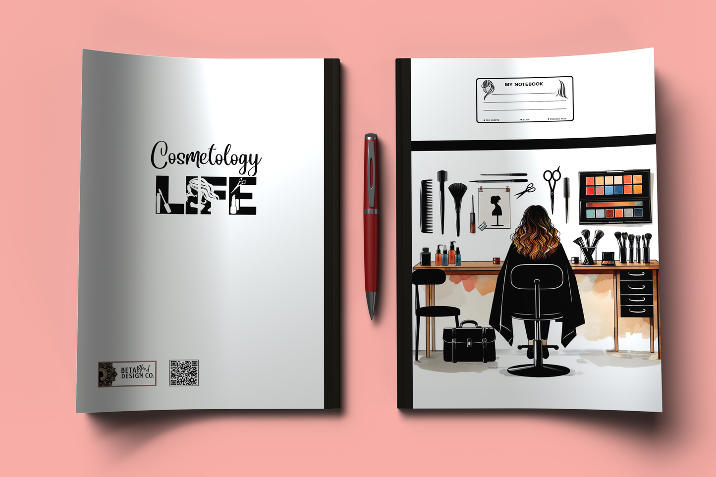 Cosmetology Student Notebook 2 | 6x9 inch