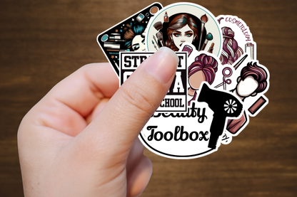 Cosmetology Stickers & Magnets (Redbubble Store)