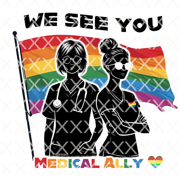 We See You - Medical Ally - Jersey Short Sleeve Tee